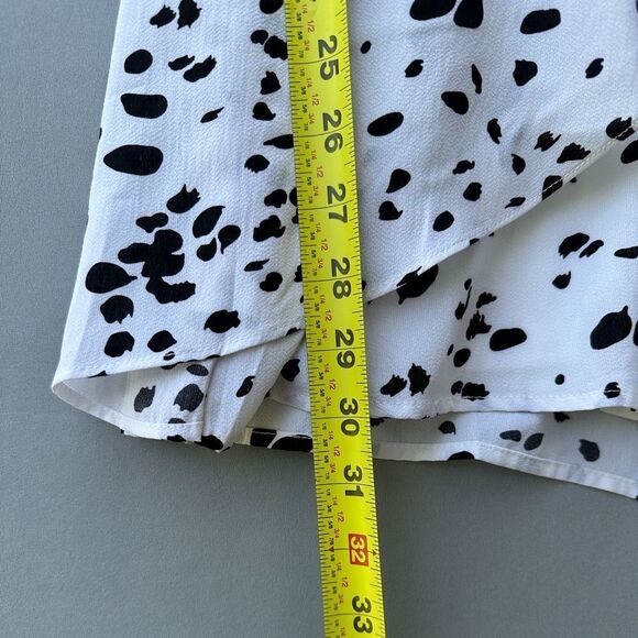 🎉5 for $45  🎉She Sky Romper Jumpsuit Women Size M White Black - Picture 5 of 7